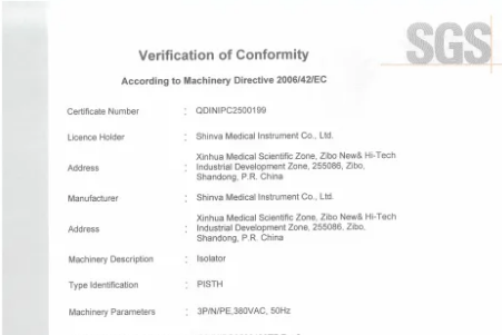 SHINVA Pharmaceutical Technology Group Earns New CE Certifications