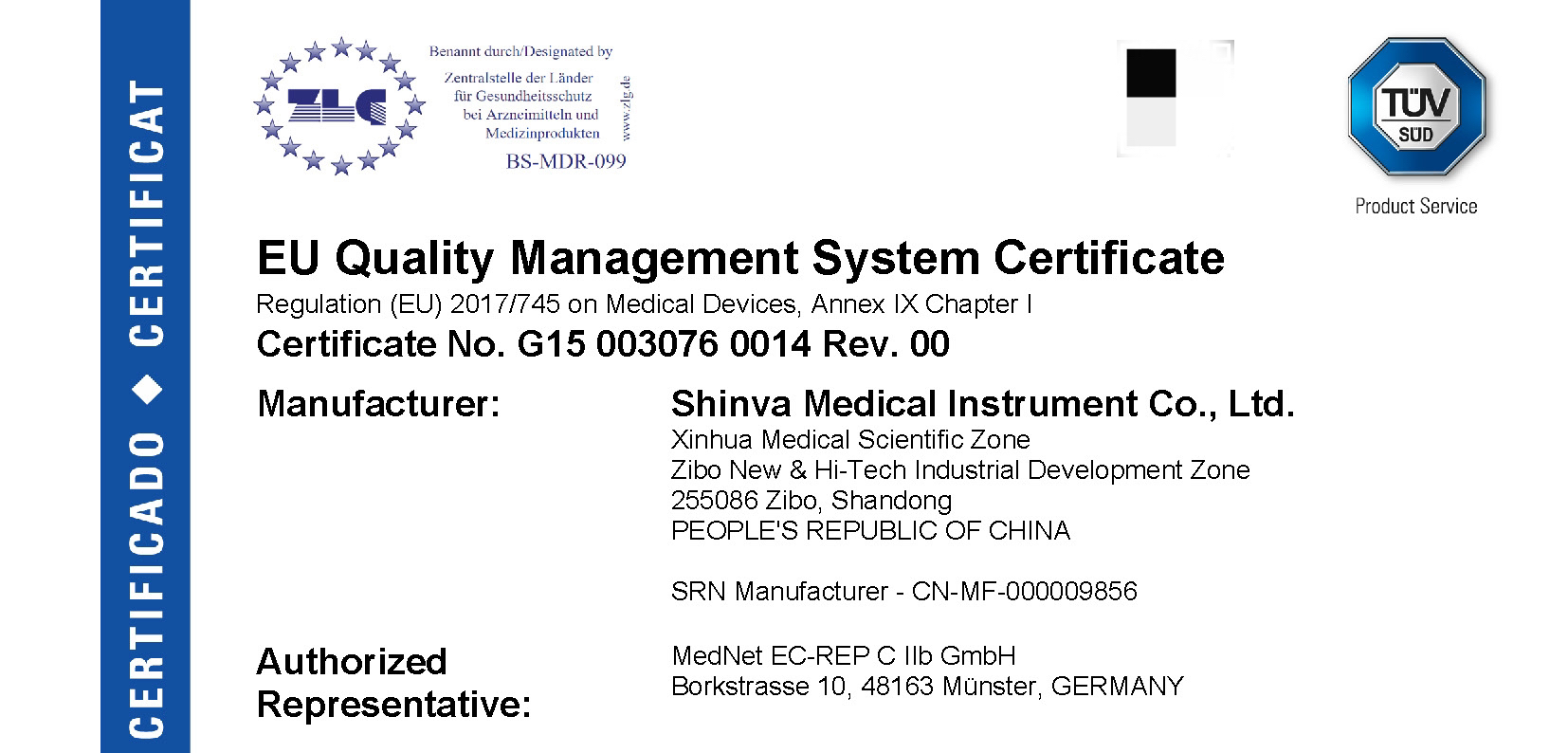 Shinva Secures the First MDR CE Certification for China Made Medical Linear Accelerators