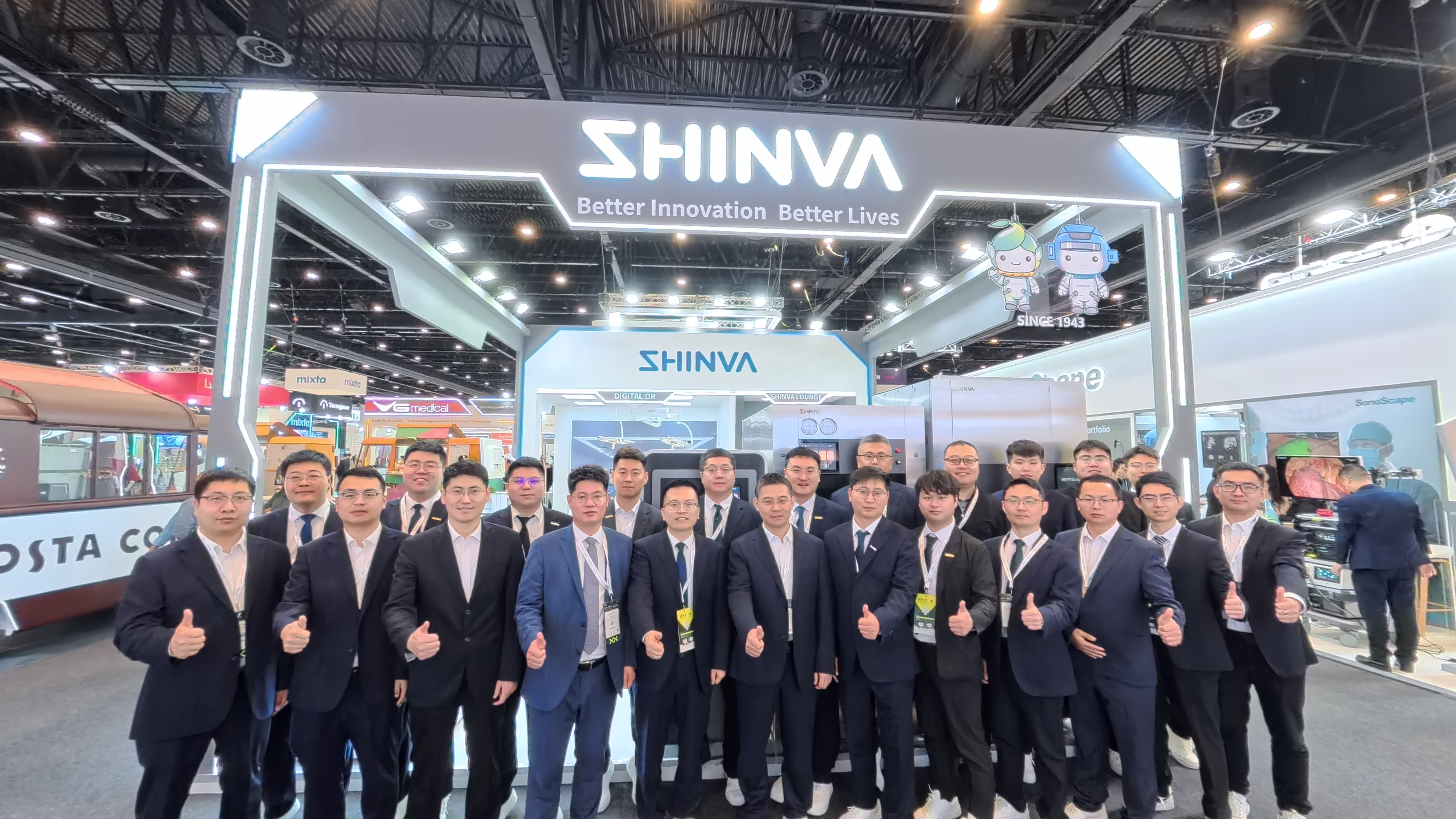 Shinva shines at WHX Dubai, showcasing full range of innovations